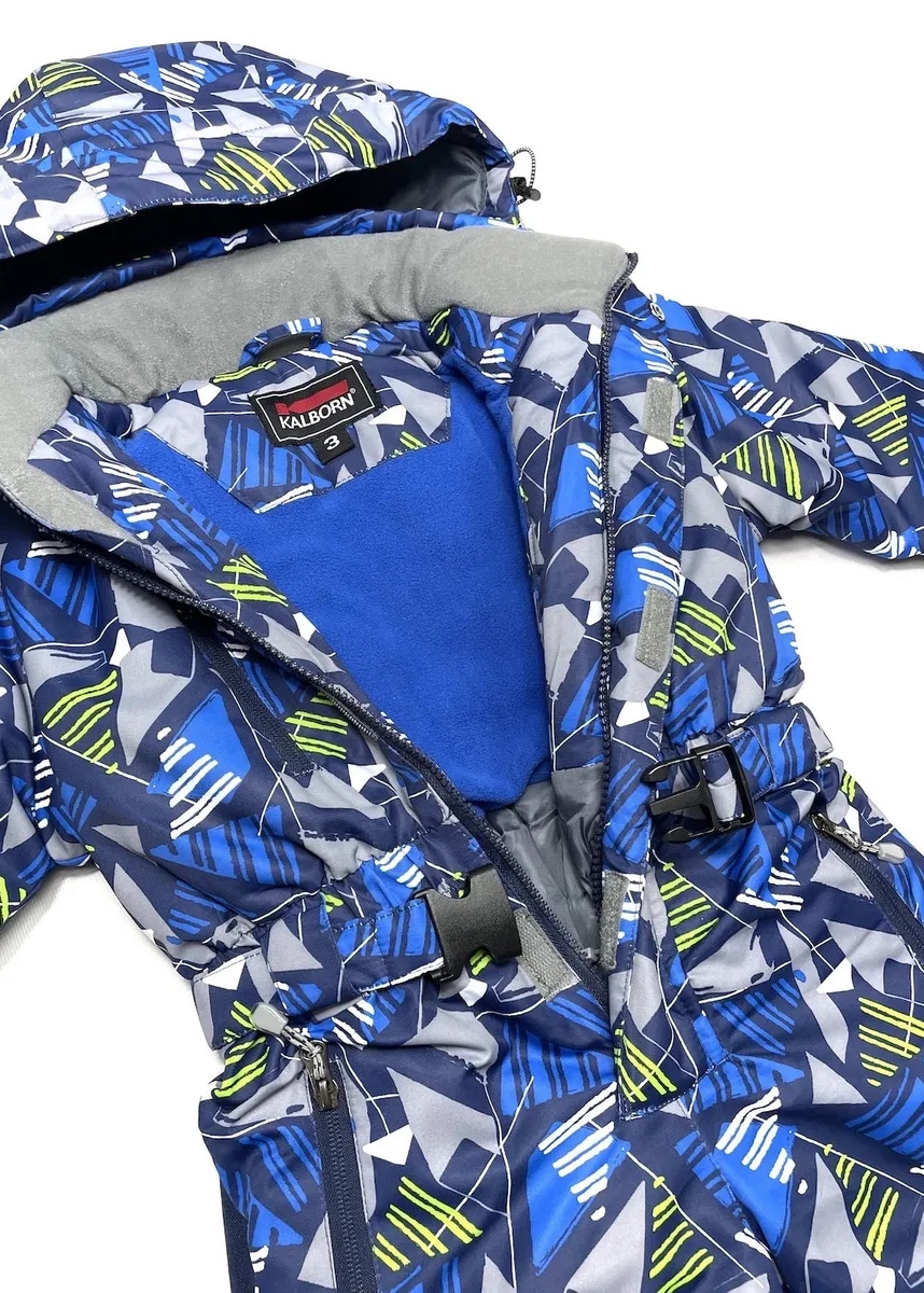 Комбинезон зимний Kalborn  мальчику синий