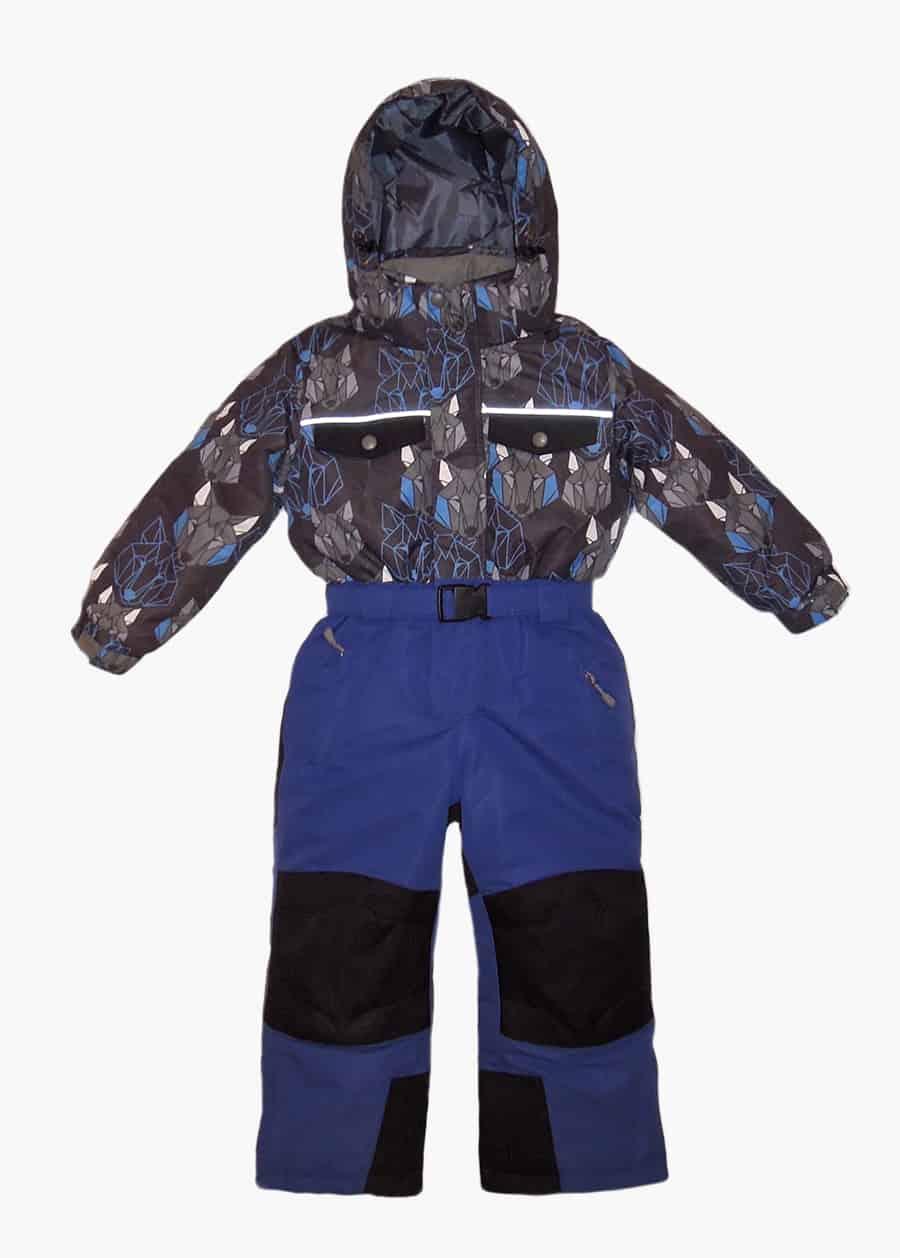 Комбинезон зимний Kalborn  мальчику синий