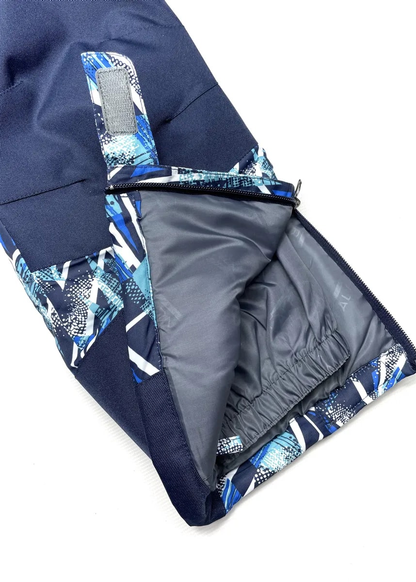 Комбинезон зимний Kalborn  мальчику голубой