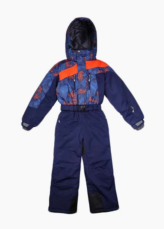 Комбинезон зимний Kalborn  мальчику темно-синий