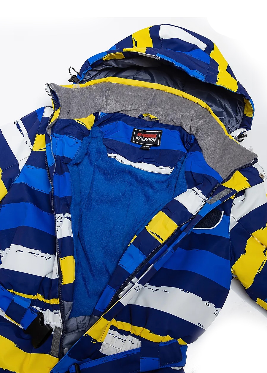 Комбинезон зимний Kalborn  мальчику синий