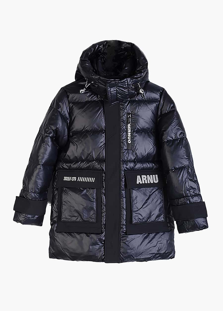 Куртка зимняя Anernuo  мальчику синий