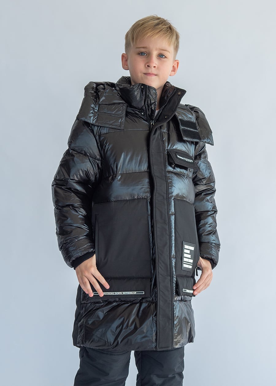 черный