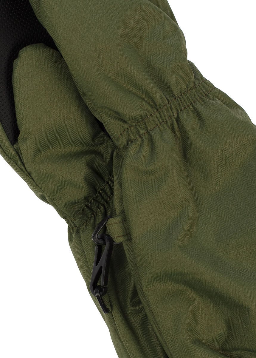 Варежки-краги Oldos Руби девочке и мальчику хвойный