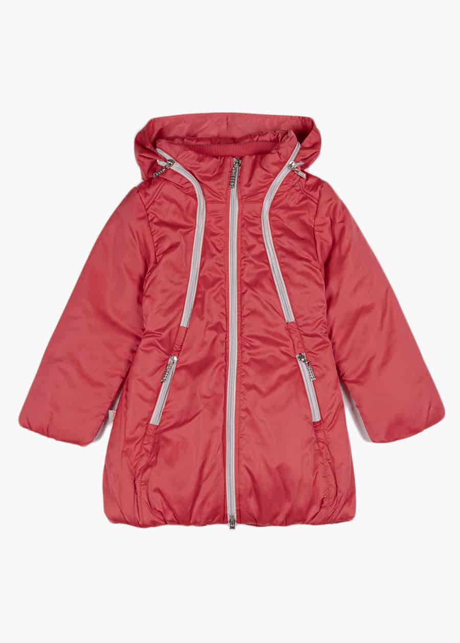 Пальто демисезонное R.M kids  девочке красный