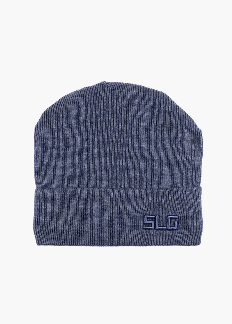 Шапка SLG  мальчику джинсовый